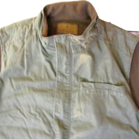 LEGENDARY Whitetails Original Deer Gear Men's Canvas Fleece Lined Vest Size XL